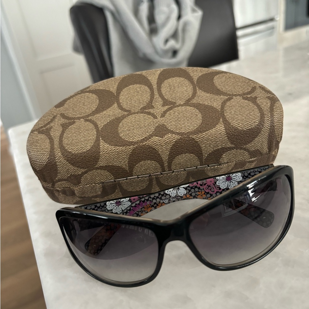 Coach Brown Sunglasses with Case